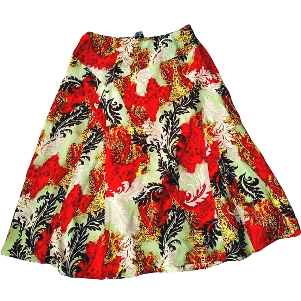R.Q.T petite women's 100% Polyester skirt Size; 8